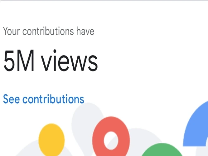 5.0 million Google Maps views milestone
