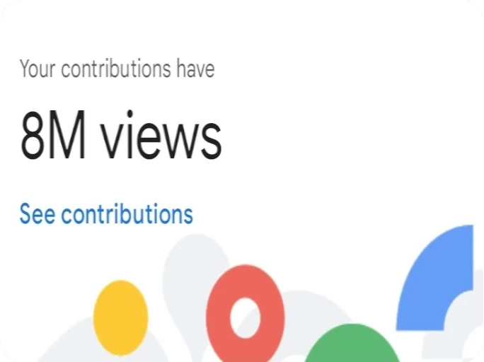 8 million Google Maps views milestone